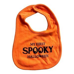 Baby Boys Girls Carters Just One You My First Spooky Halloween Teething Bib